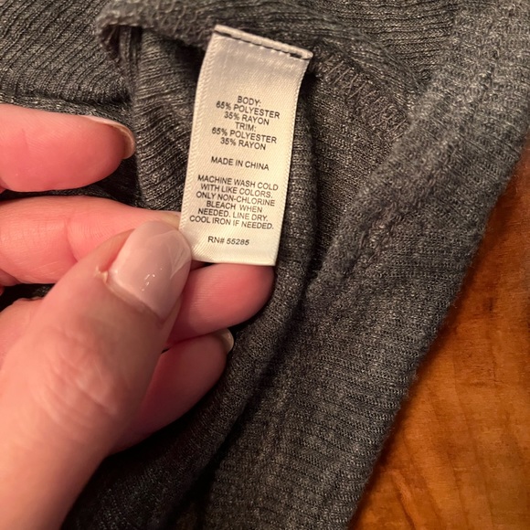Express One Eleven Grey Size M Long Tank Top - Picture 7 of 8